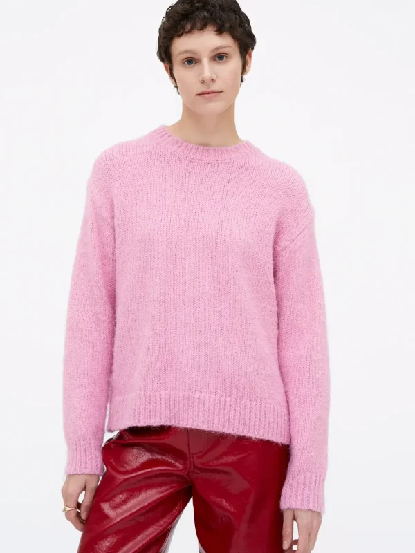 Wild Pony Pink soft knit sweater