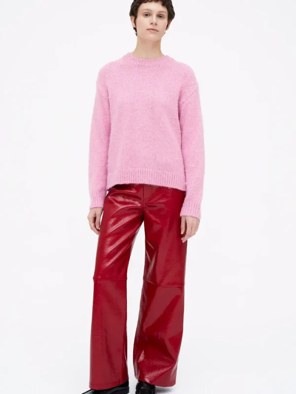 Wild Pony Pink soft knit sweater