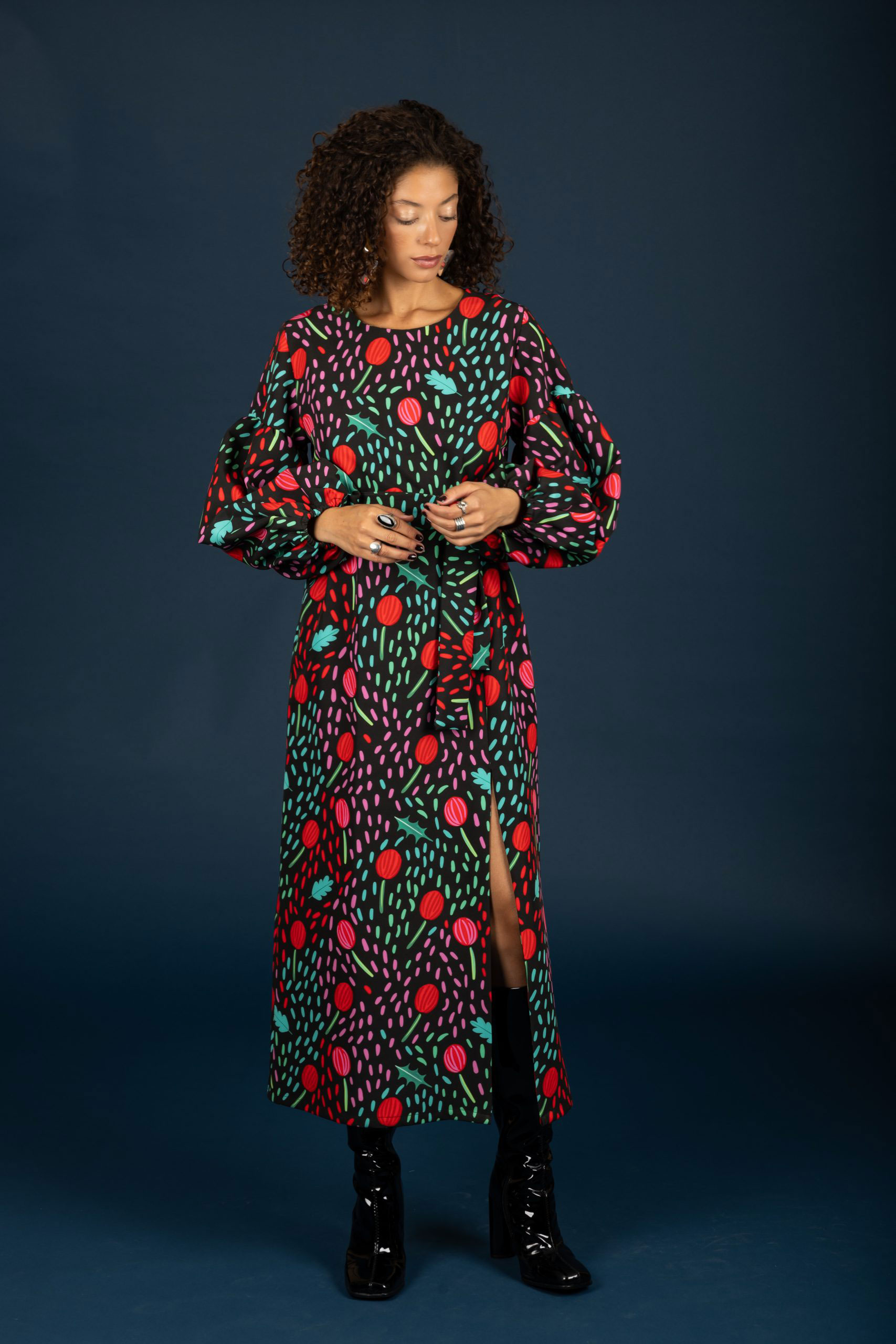 Chaton Betty slim dress