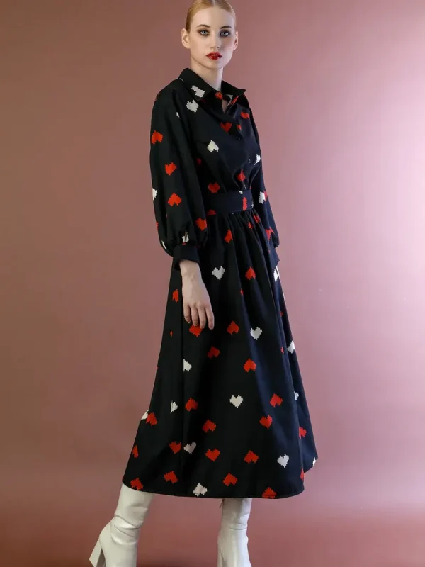 BEE ME ARIANNA DRESS (hearts)