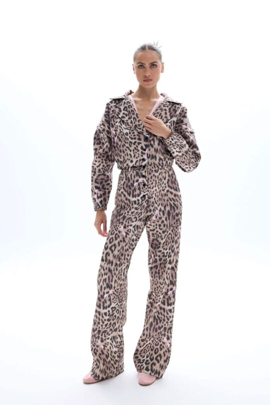 Be A Bee Couture Bow Denim Jacket Be A Bee Couture Bow Denim Jacket