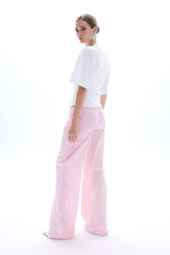 Be A Bee Pink Stripped Pants Be A Bee Pink Stripped Pants