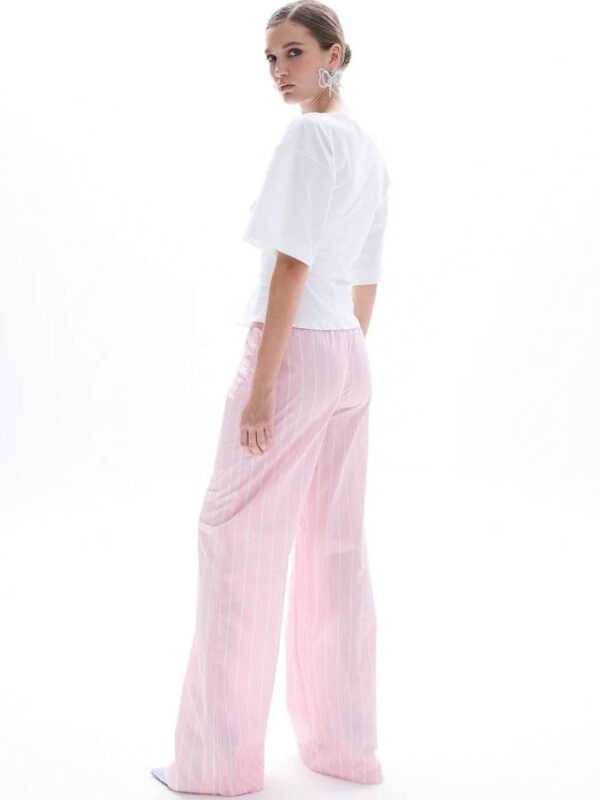 Be A Bee Pink Stripped Pants