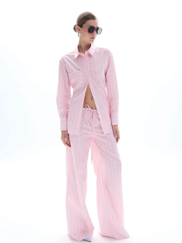 Be A Bee Pink Stripped Pants