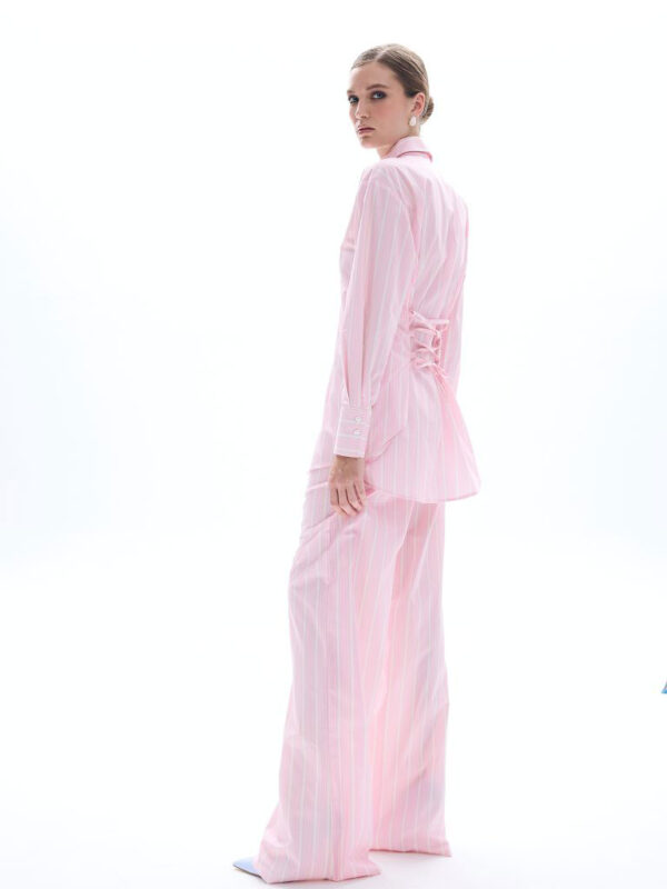 Be A Bee Pink Stripped Pants