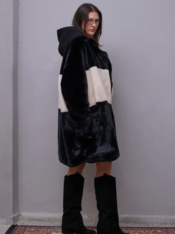 COLLECTIVA NOIR LENDAR FUR COAT