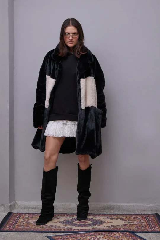 Collectiva Noir LENDAR FUR COAT