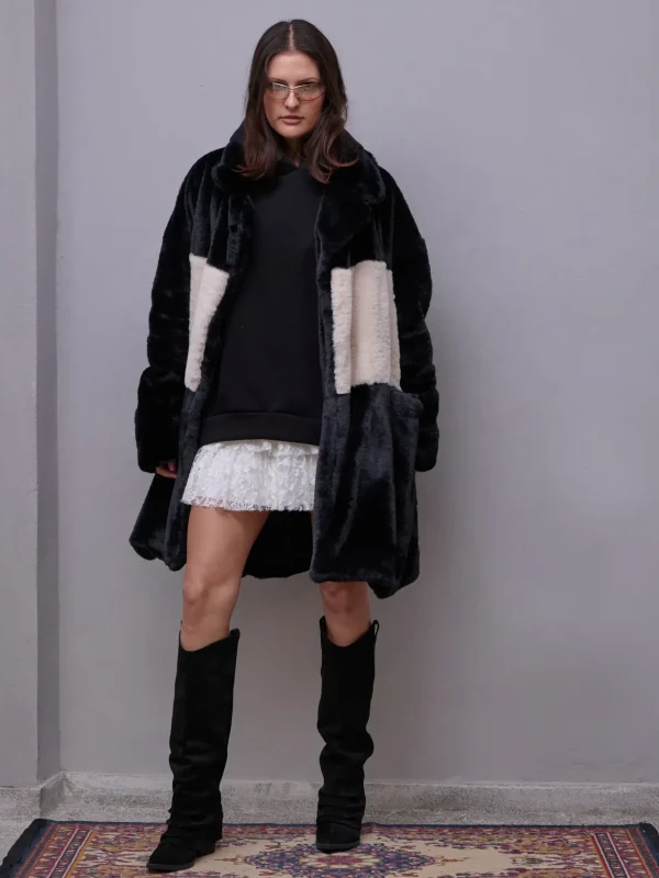 COLLECTIVA NOIR LENDAR FUR COAT