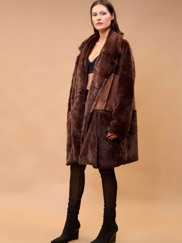 COLLECTIVA NOIR LENDAR FUR COAT