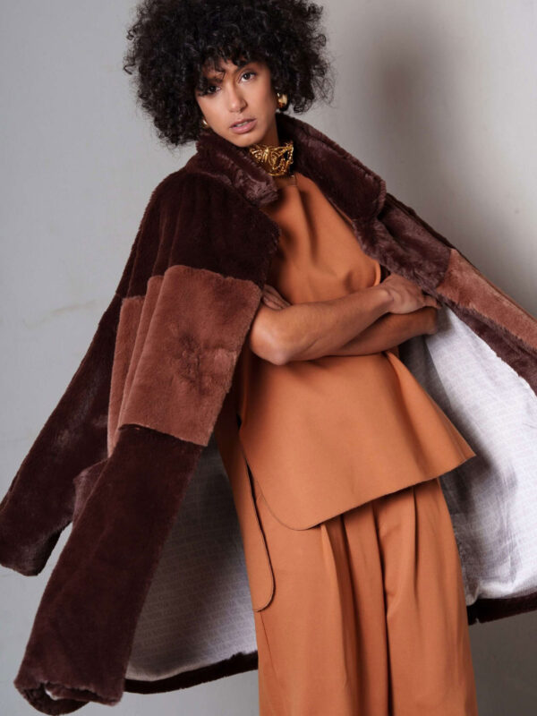 COLLECTIVA NOIR LENDAR FUR COAT