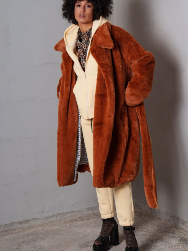 Collectiva Noir LONDON FUR COAT