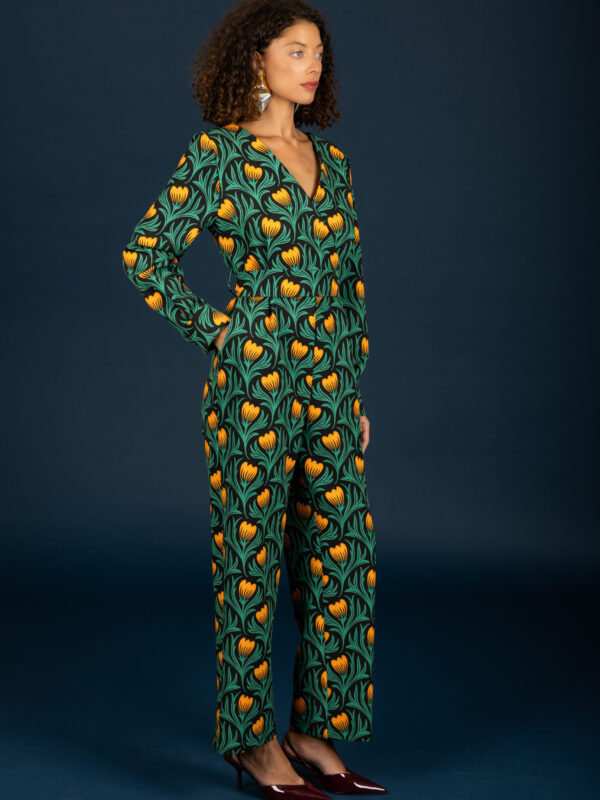 Chaton Patricia jumpsuit (Orange)