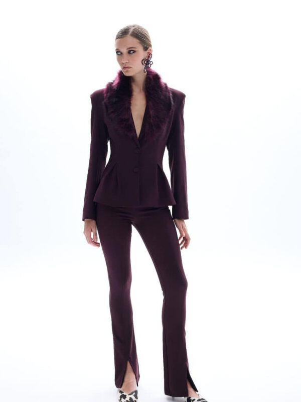 Be A Bee Nadia Burgundy Pants