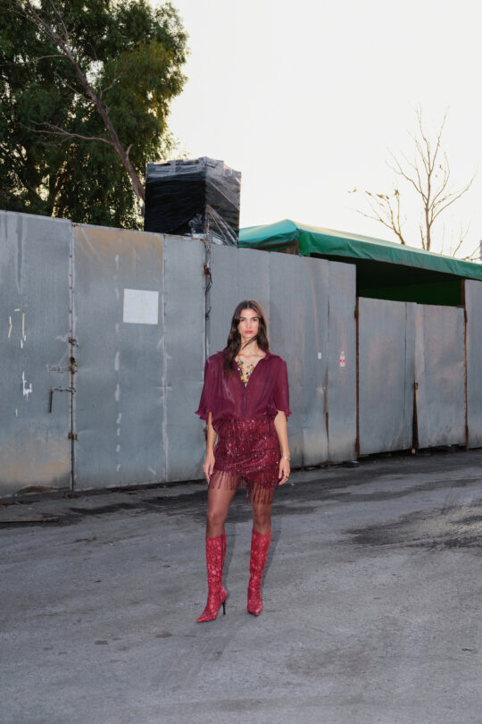 Nazezhda LUMEN MINI SKIRT