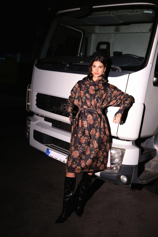 Nazezhda FORTUNA HOODIE DRESS