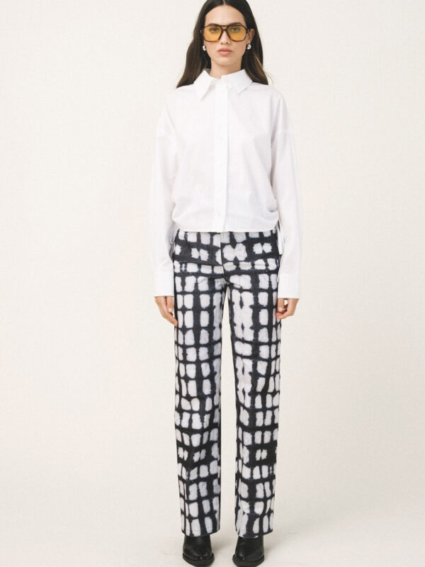 Love+Alicia SAILOR Printed Straight Leg Pants