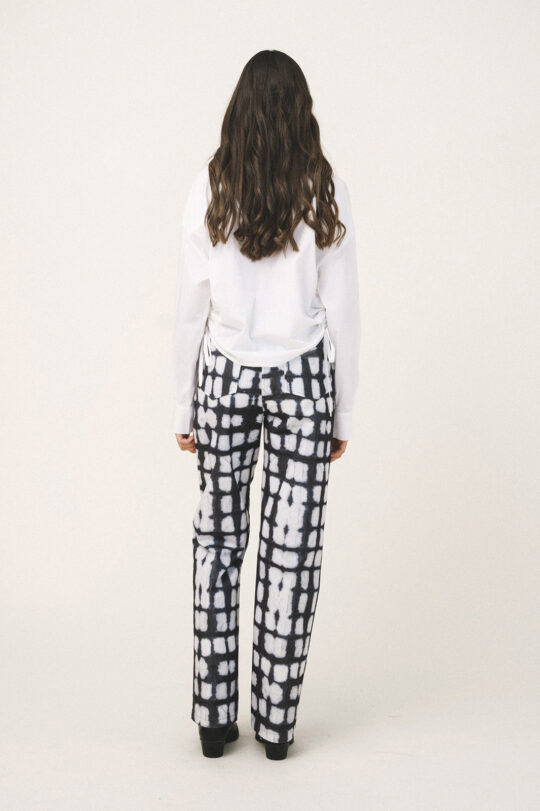 Love+Alicia SAILOR Printed Straight Leg Pants