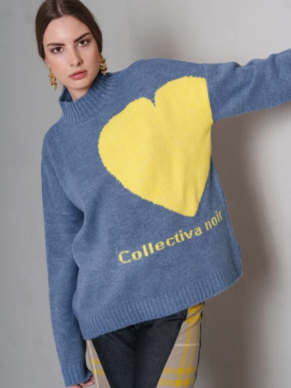 Collectiva Noir NO2 HEART TOP