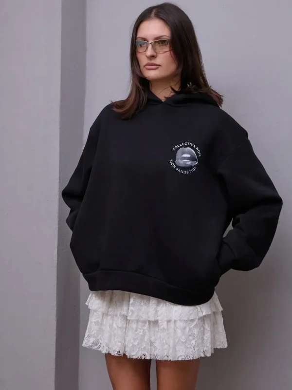Collectiva Noir PARIS HOODIE