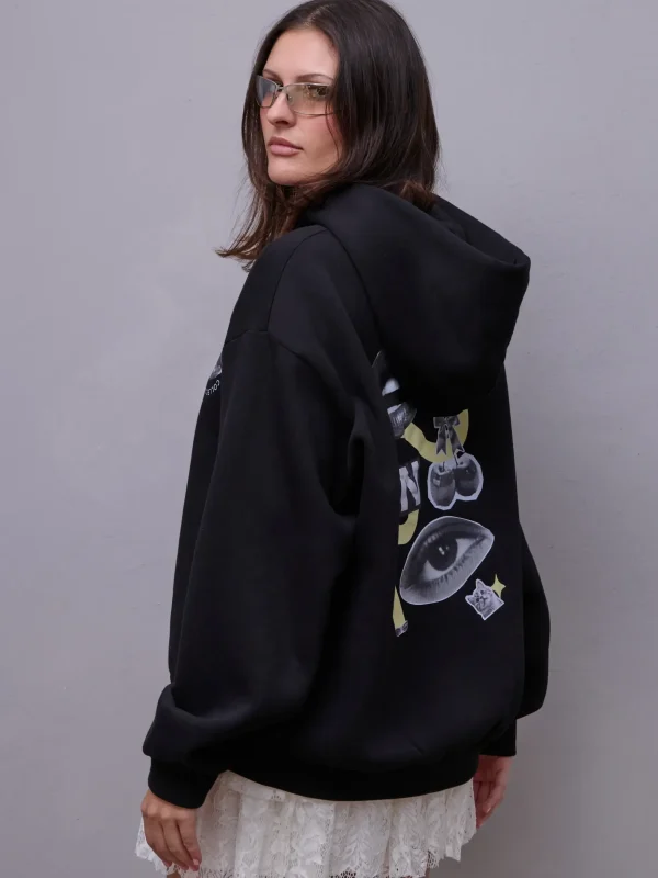 Collectiva Noir PARIS HOODIE
