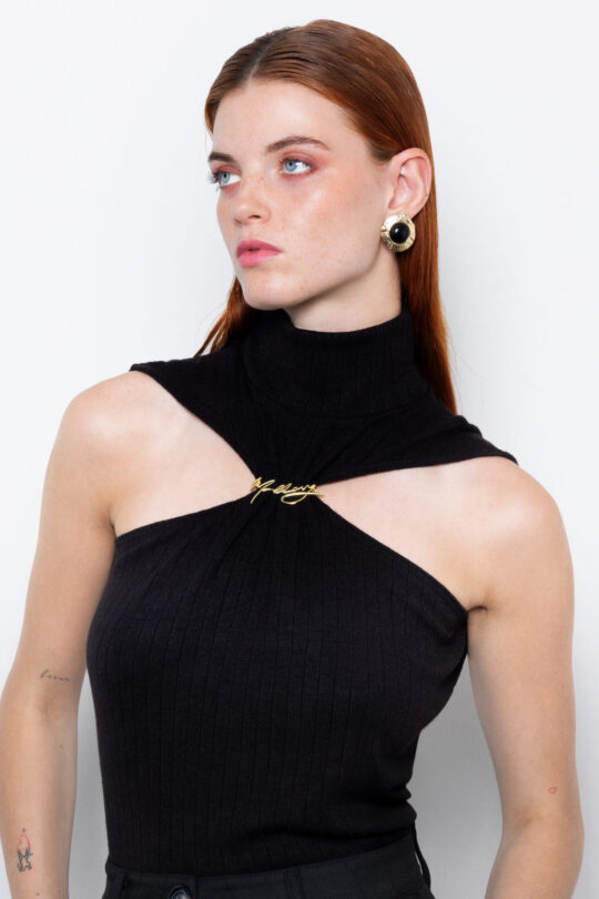 Mallory The Label WHISKEY BLACK MOON TOP