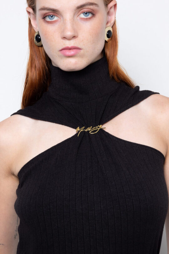 Mallory The Label WHISKEY BLACK MOON TOP