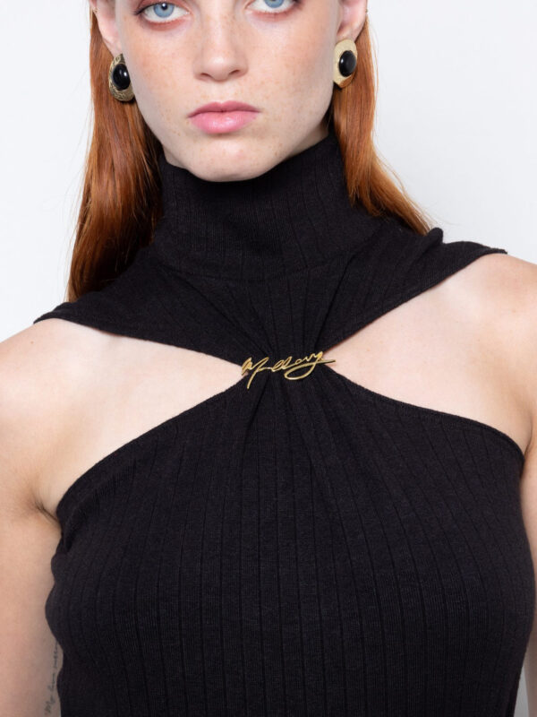 Mallory The Label WHISKEY BLACK MOON TOP