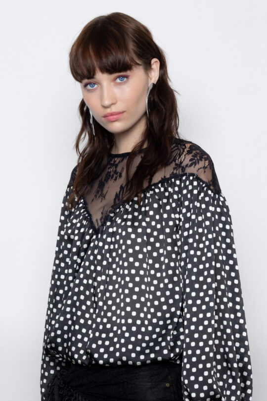 Mallory The Label WILDLACE TOP