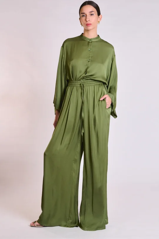 Atelier by Collectiva Noir ASPEN PANTS - Khaki