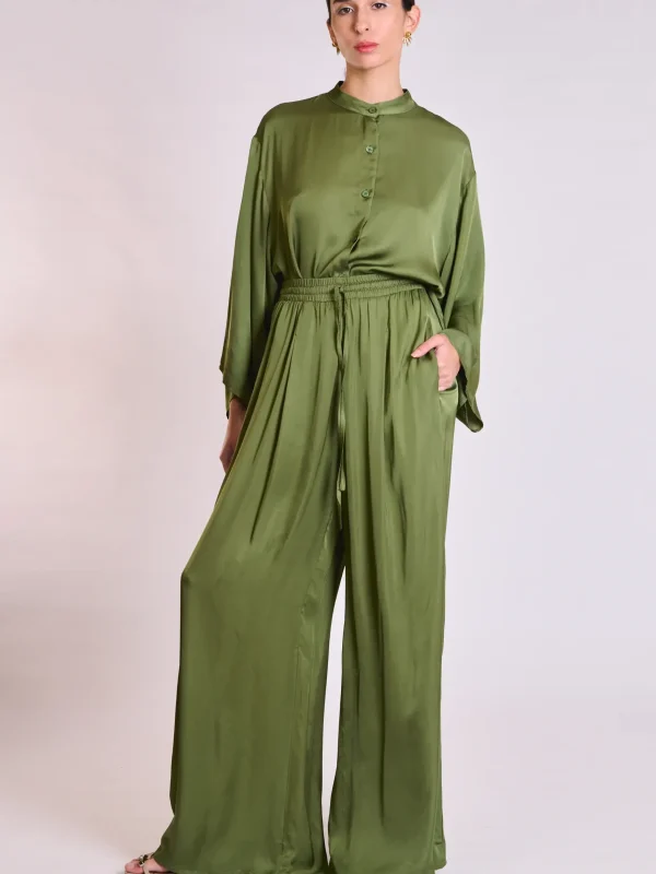 Atelier by Collectiva Noir ASPEN PANTS - Khaki