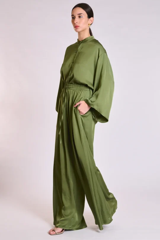 Atelier by Collectiva Noir ASPEN PANTS - Khaki