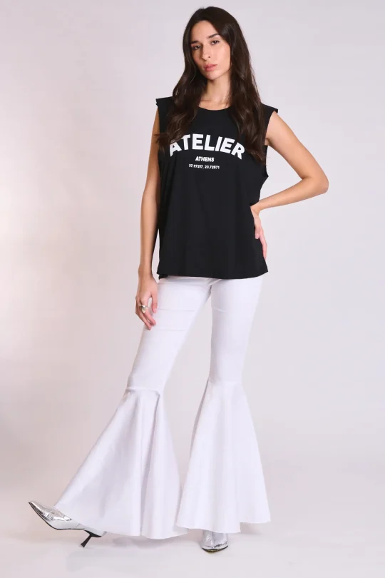 Atelier by Collectiva Noir ATELIER TOP - Black