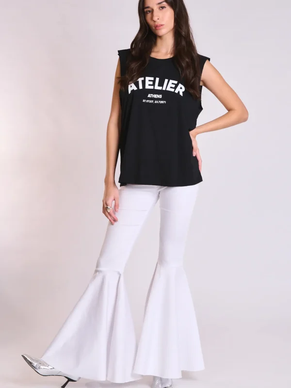 Atelier by Collectiva Noir ATELIER TOP - Black