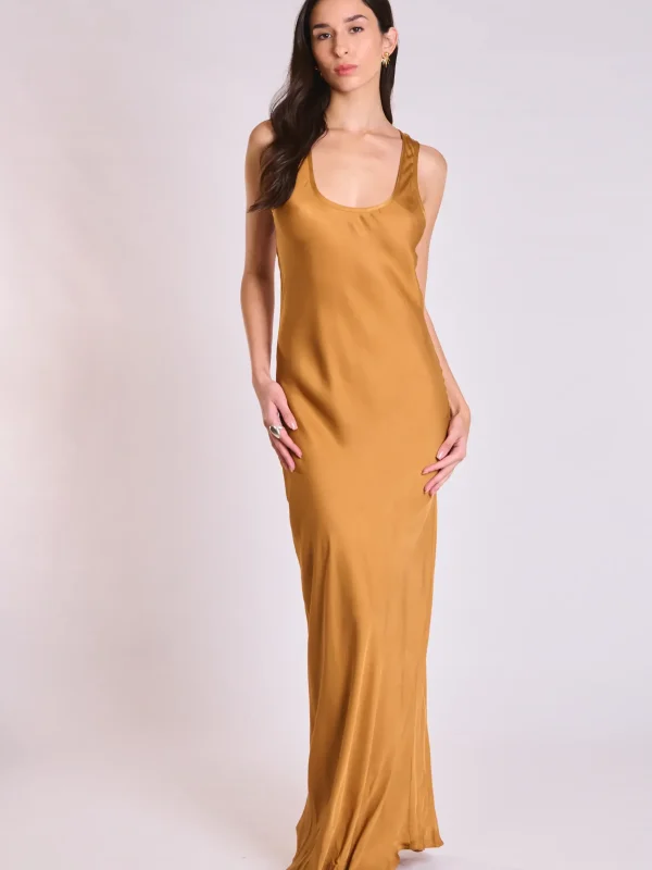 Atelier by Collectiva Noir BIRCH DRESS - Camel