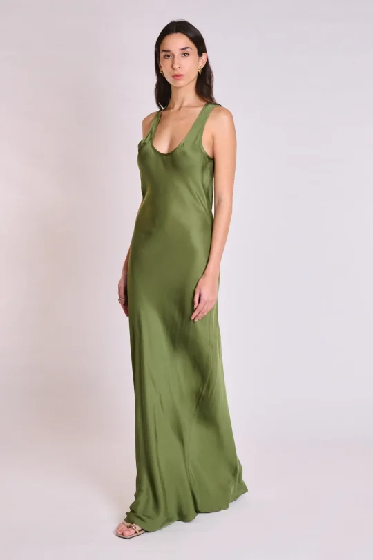 Atelier by Collectiva Noir BIRCH DRESS - Khaki