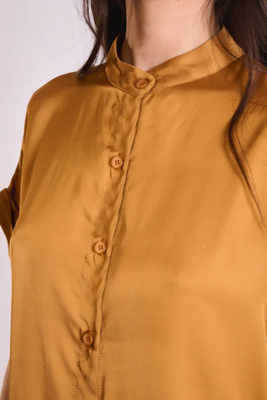 Atelier by Collectiva Noir CLOVER SHIRT - Camel