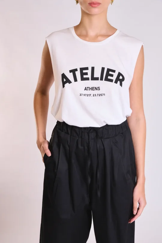 Atelier by Collectiva Noir ATELIER TOP - White