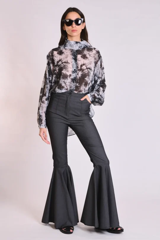 Atelier by Collectiva Noir THAMES PANTS - Black