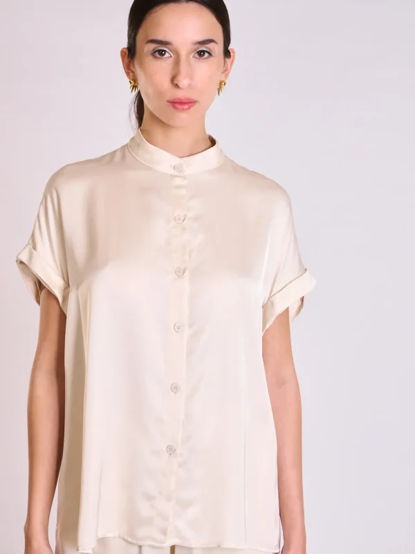 Atelier by Collectiva Noir CLOVER SHIRT - Vanilla