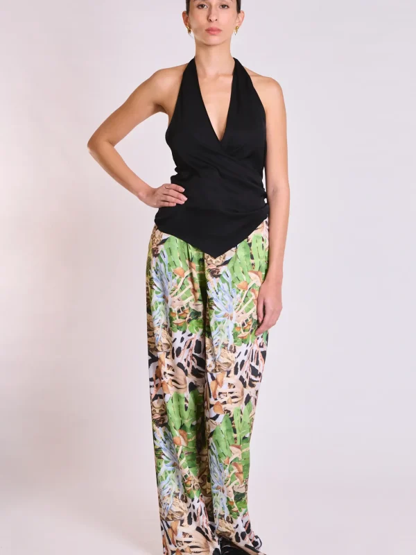 Atelier by Collectiva Noir LINDEN TOP - Black