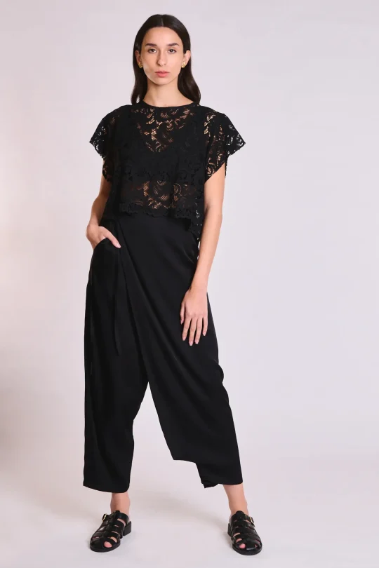 Atelier by Collectiva Noir MARIGOLD PANTS - Black