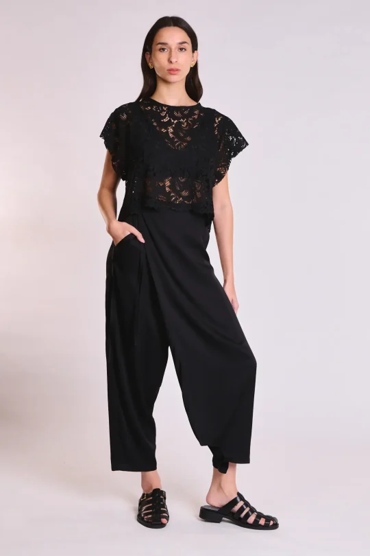 Atelier by Collectiva Noir MARIGOLD PANTS - Black