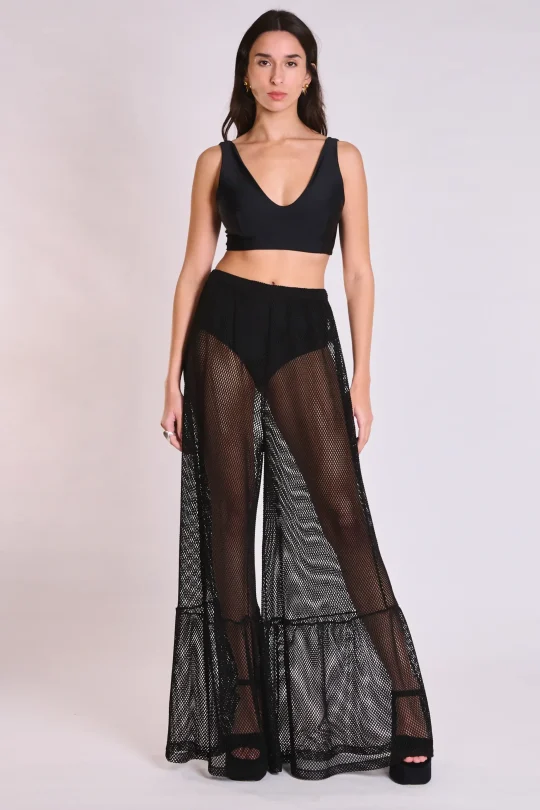 Atelier by Collectiva Noir TISEM PANTS - Black