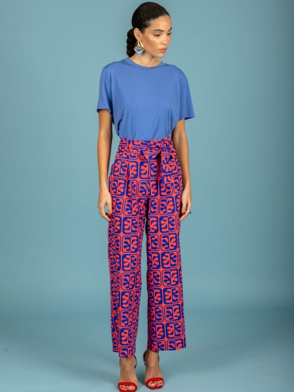 Chaton Javier pants - Red