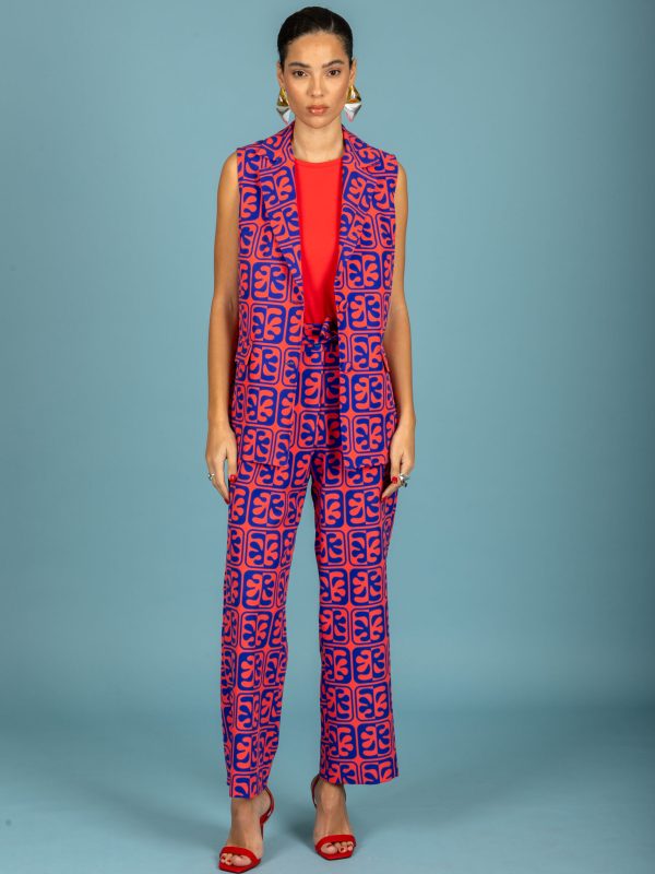 Chaton Javier pants - Red