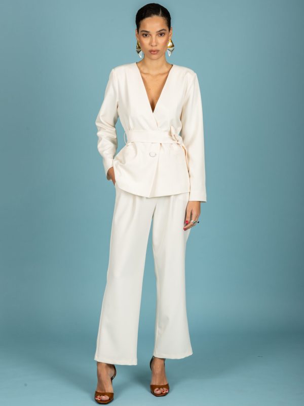 Chaton Fernanda pants - Vanilla