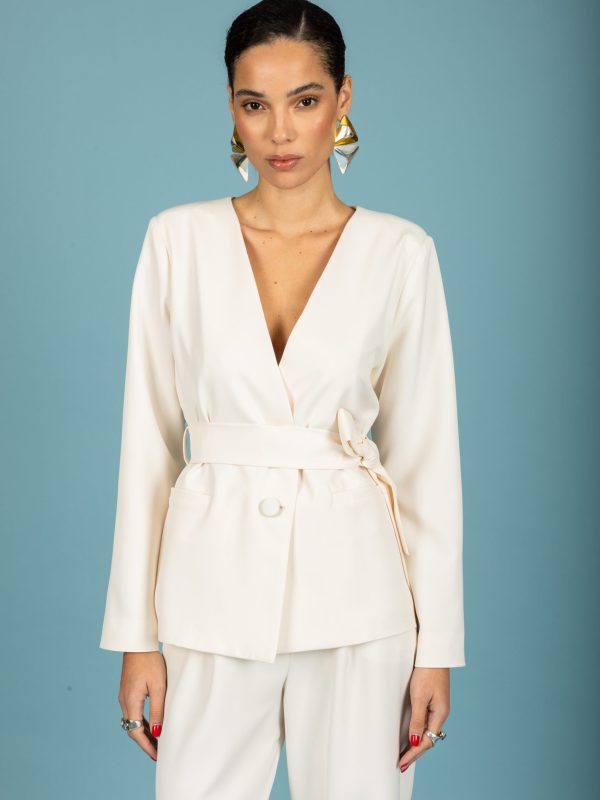 Chaton Fernanda blazer - Vanilla
