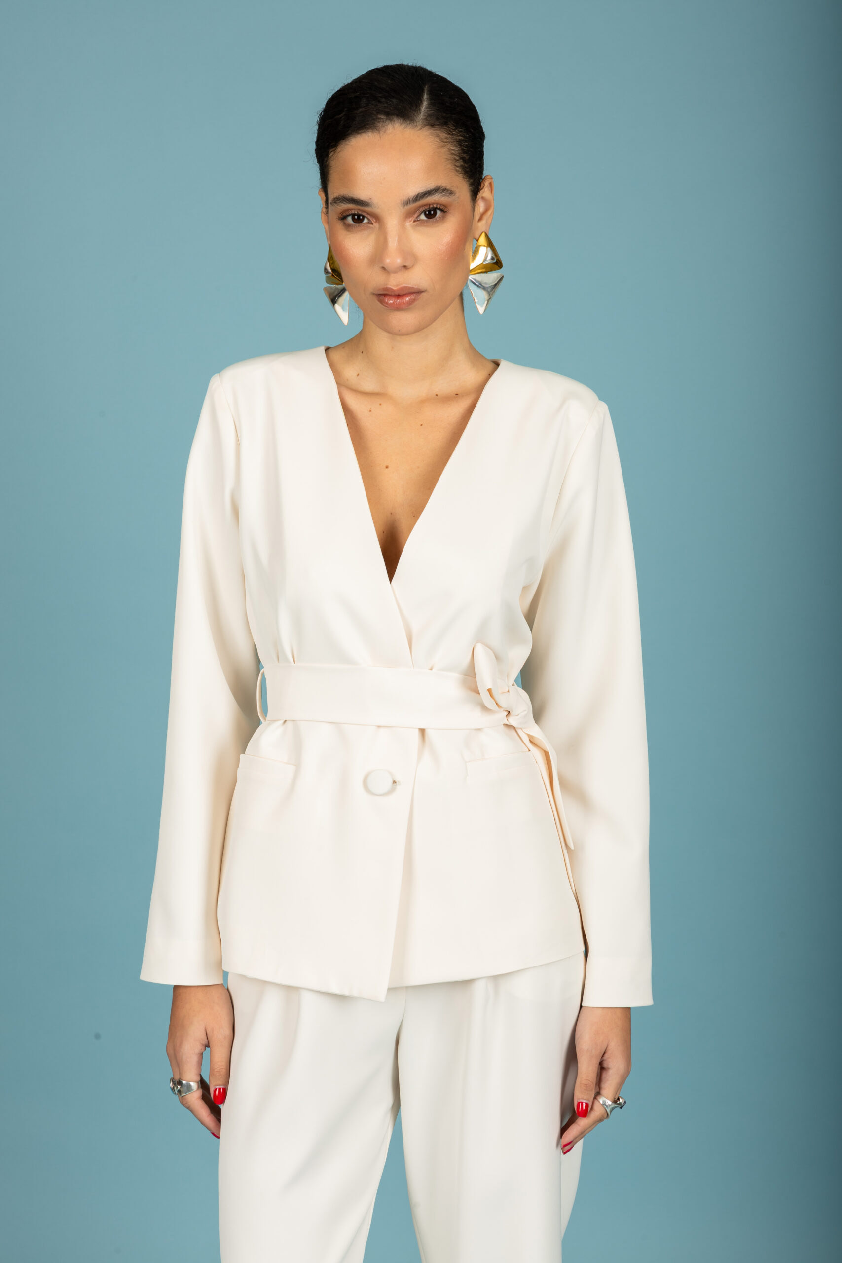 Chaton Fernanda blazer - Vanilla