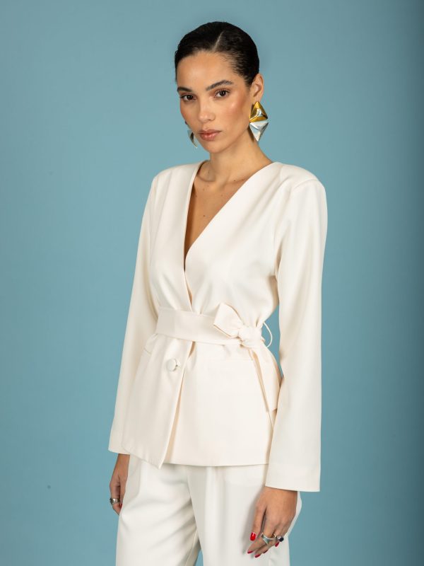 Chaton Fernanda blazer - Vanilla