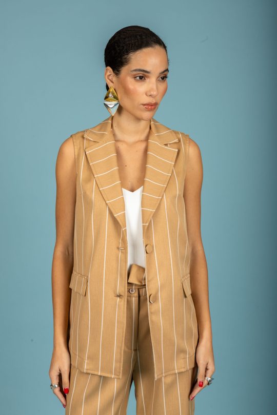 Chaton Lilo sleeveless blazer